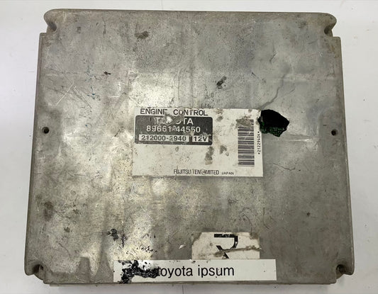 Toyota Ipsum (2006, 2007, 2008, 2009, 2010) 89661-44550 2AZ-FE2