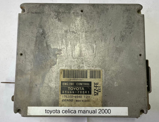 Toyota Cellica (2000) 89666-20041 1ZZ-FE